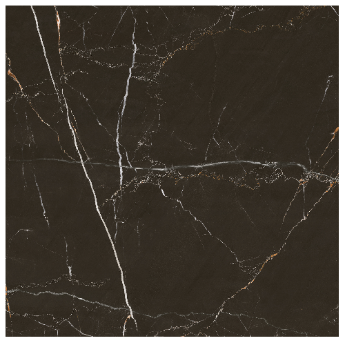 Piso Marmo Nero de 85 x 85cm Embramaco